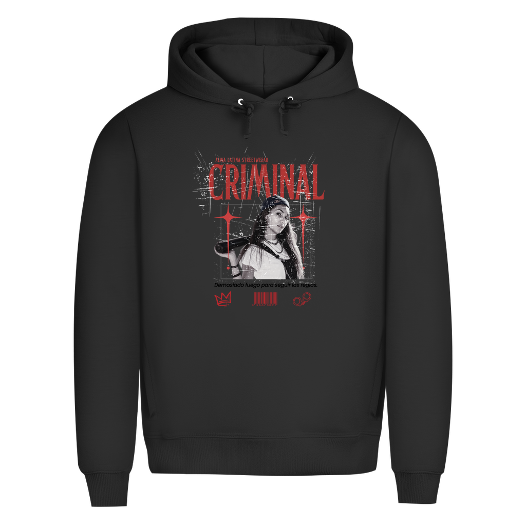 „CRIMINAL“ – Hoodie mit Kapuze