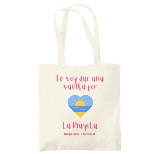 „LA PLAYITA“ – Jute Bag mit Sommerflirt-Garantie