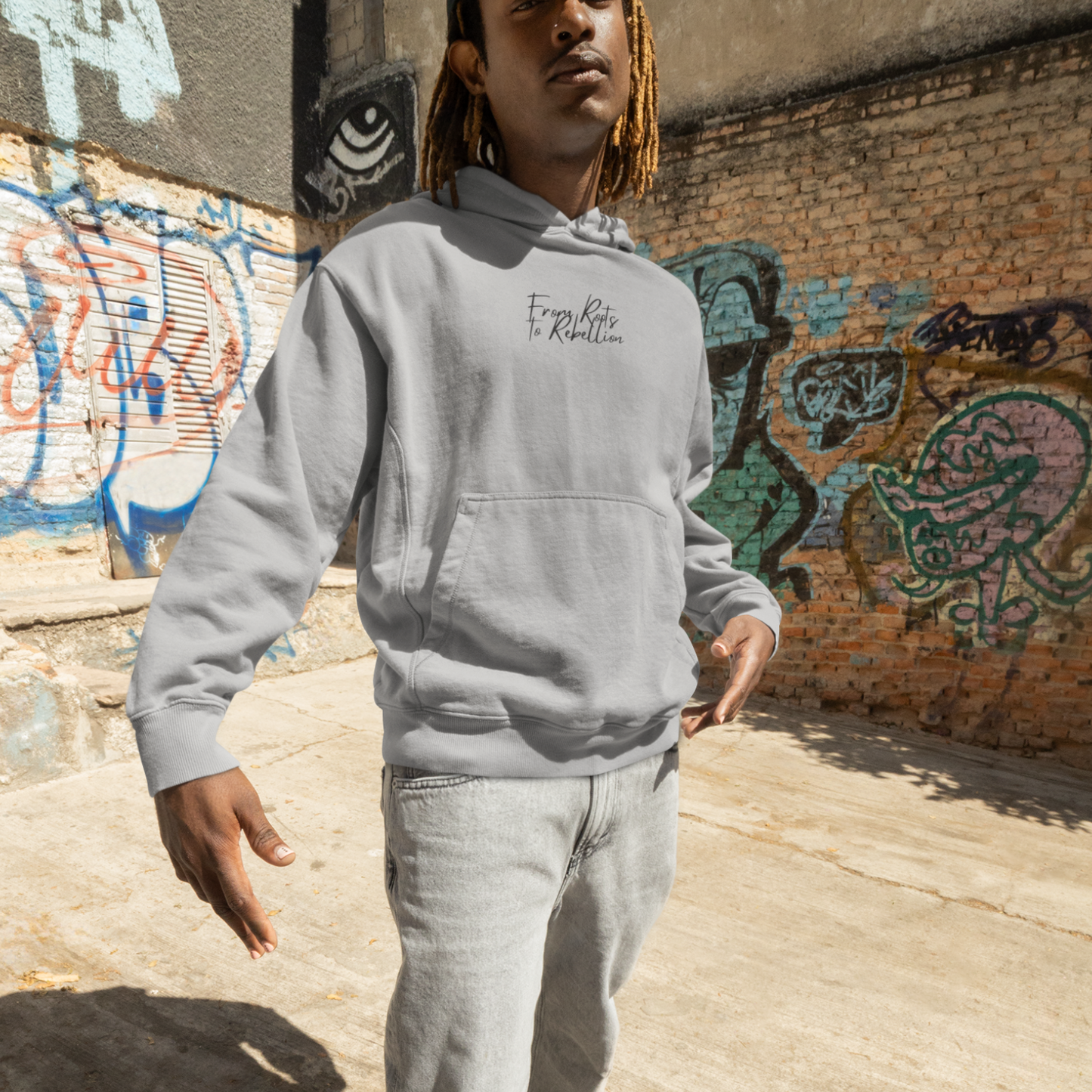 „CALLE“ – Hoodie mit Backprint