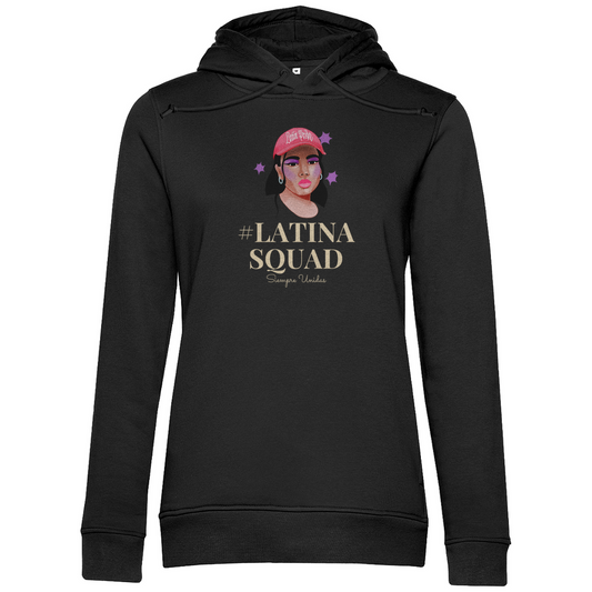 „LATINA SQUAD“ – Damen Hoodie mit Kapuze