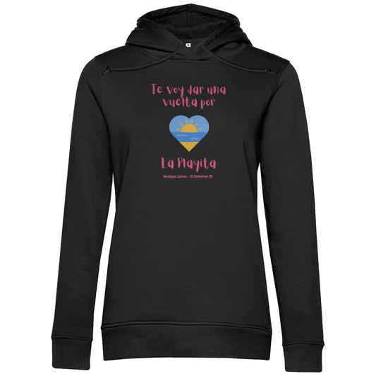 „LA PLAYITA“ – Damen Hoodie mit Kapuze