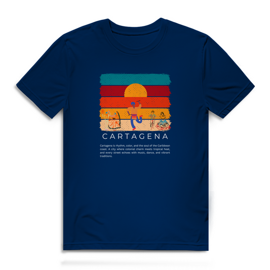 „CARTAGENA“ – Unisex T-Shirt aus Baumwolle